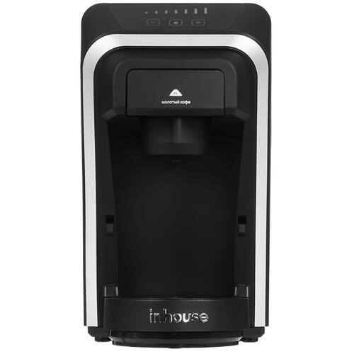 Купить Кофемашина капсульная Inhouse ICM1501G  9033407. Характеристики, отзывы и цены в Донецке