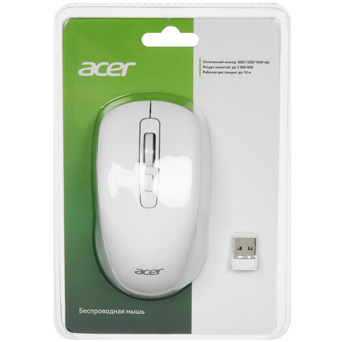 Купить Мышь беспроводная Acer OMR309  5480010. Характеристики, отзывы и цены в Донецке