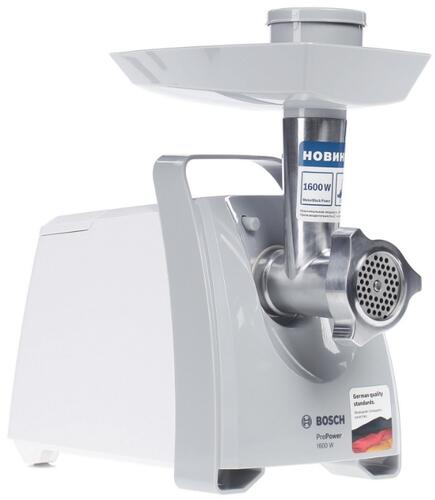 Купить Мясорубка электрическая Bosch MFW 45020 белый  1001200. Характеристики, отзывы и цены в Донецке