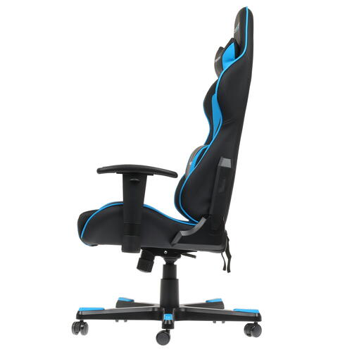 Купить Кресло игровое DXRacer OH/FE08/NB черный  1104786. Характеристики, отзывы и цены в Донецке