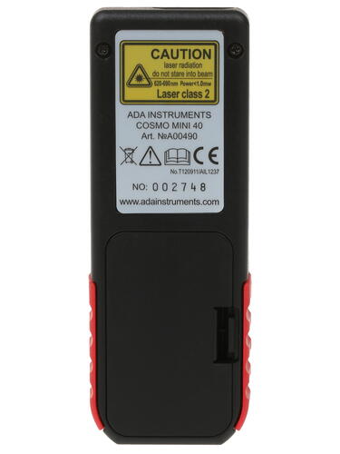 Купить Лазерный дальномер ADA Cosmo MINI 40  1102874. Характеристики, отзывы и цены в Донецке
