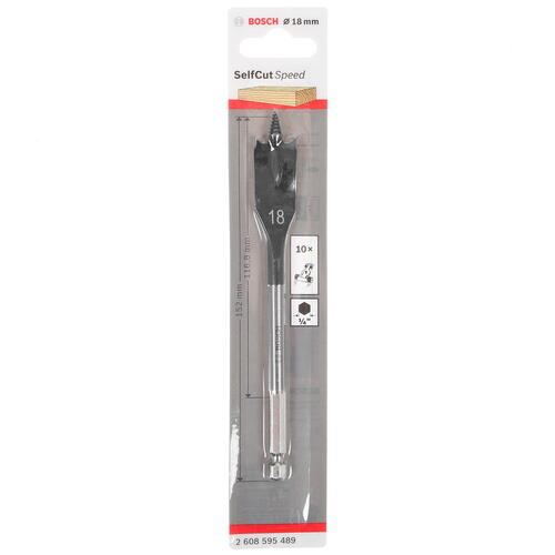 Купить Сверло перовое Bosch 2608595489  1177058. Характеристики, отзывы и цены в Донецке