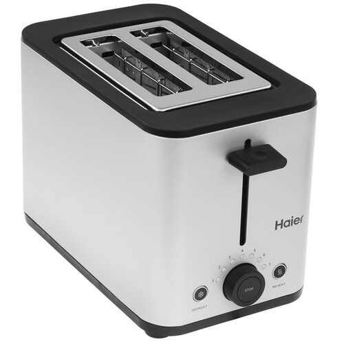 Купить Тостер Haier HT-601 серый  9240190. Характеристики, отзывы и цены в Донецке