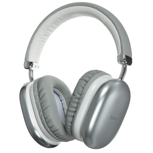 Купить Беспроводные/проводные наушники Hoco W35 Max серебристый 2023  5462545. Характеристики, отзывы и цены в Донецке