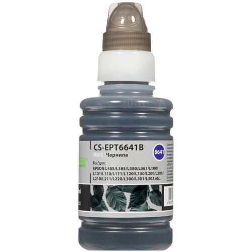 Купить Чернила водорастворимые Cactus CS-EPT6641B матовый черный  1666389. Характеристики, отзывы и цены в Донецке