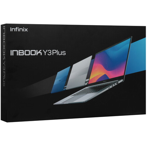 Купить 15.6" Ноутбук Infinix InBook Y3 PLUS YL512 серебристый  5484779. Характеристики, отзывы и цены в Донецке