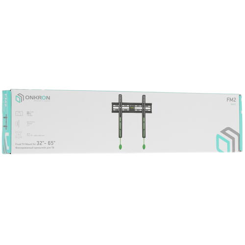 Купить Кронштейн для ТВ ONKRON FM2 черный  4829903. Характеристики, отзывы и цены в Донецке