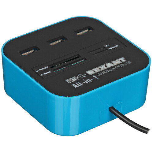 Купить USB-разветвитель Rexant 18-4121  9116632. Характеристики, отзывы и цены в Донецке