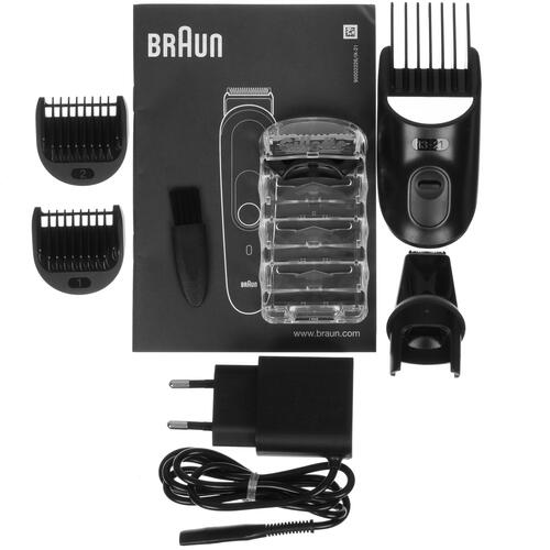 Купить Триммер Braun MGK5345 черный/синий  5415815. Характеристики, отзывы и цены в Донецке