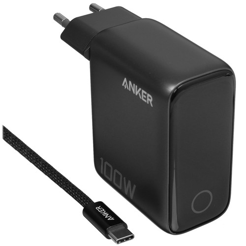 Купить Сетевое зарядное устройство Anker Charger (100W) серый  5653126. Характеристики, отзывы и цены в Донецке