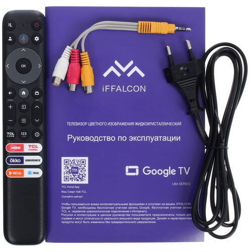Купить 43" (109 см) Телевизор iFFALCON IFF43U64 черный  5456707. Характеристики, отзывы и цены в Донецке