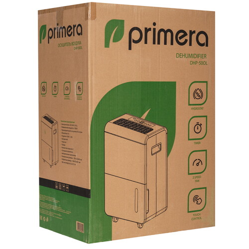 Купить Осушитель воздуха PRIMERA DHP-50OL белый  9300625. Характеристики, отзывы и цены в Донецке