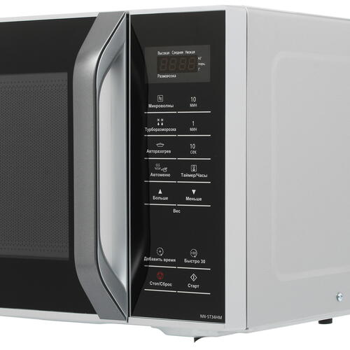 Купить Микроволновая печь Panasonic NN-ST34HMZPE серебристый  5083382. Характеристики, отзывы и цены в Донецке