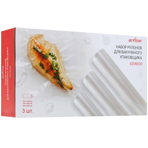 Купить Набор рулонов для вакуумного упаковщика Aceline A2VR039  1357926. Характеристики, отзывы и цены в Донецке