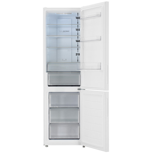 Купить Холодильник с морозильником   Haier CEF538CWG белый  9291529. Характеристики, отзывы и цены в Донецке