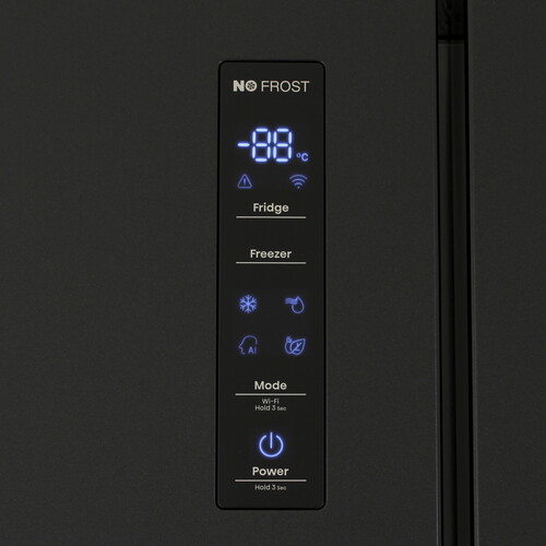 Купить Холодильник Side by Side   Hisense RS5P668SAF1 черный  9300177. Характеристики, отзывы и цены в Донецке
