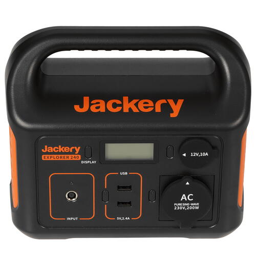 Купить Портативная зарядная станция Jackery Explorer 240 черный  5426635. Характеристики, отзывы и цены в Донецке