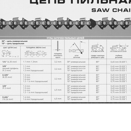 Купить Пильная цепь Rezer SUPER BPS-8-1.6-1840  9202336. Характеристики, отзывы и цены в Донецке