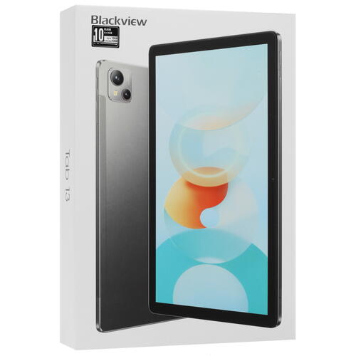 Купить 10.1" Планшет Blackview Tab 13 LTE 128 ГБ серый + чехол  5078685. Характеристики, отзывы и цены в Донецке