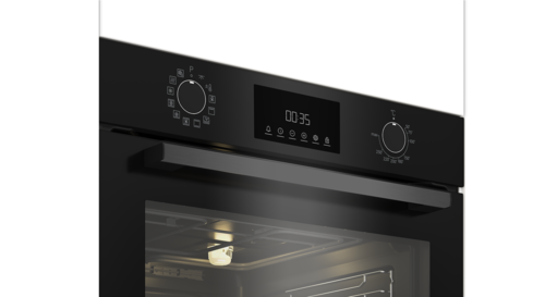 Купить Электрический духовой шкаф Indesit IBFTE 3841 J BL черный  9136635. Характеристики, отзывы и цены в Донецке