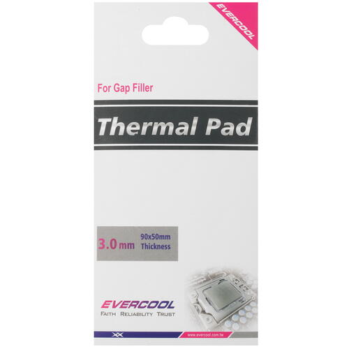 Купить Термопрокладка Evercool Thermal Pad [TGF-N/3]  5030414. Характеристики, отзывы и цены в Донецке