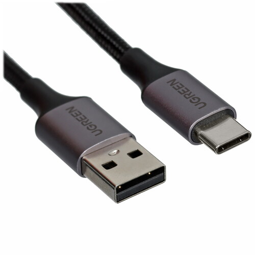 Купить Кабель круглый Ugreen USB Type-C - USB 2.0 Type-A черный 1.5 м  5453483. Характеристики, отзывы и цены в Донецке