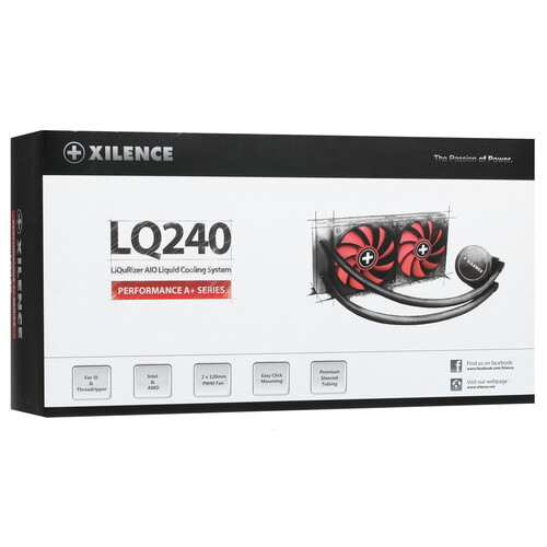 Купить Система охлаждения Xilence Performance A+ LiQuRizer LQ240 черная  4892564. Характеристики, отзывы и цены в Донецке