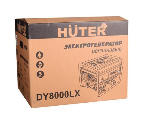 Купить Электрогенератор   бензиновый Huter DY8000LX  1263929. Характеристики, отзывы и цены в Донецке