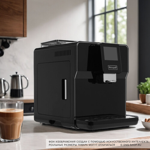Купить Кофемашина автоматическая Weissgauff WCM-330 TFT Touch Cappuccino Nero черный  9259501. Характеристики, отзывы и цены в Донецке