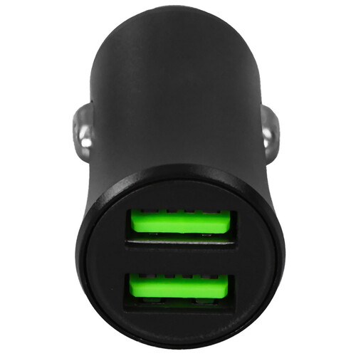 Купить Автомобильное ЗУ GoPower GPC07-2U черный  9183133. Характеристики, отзывы и цены в Донецке