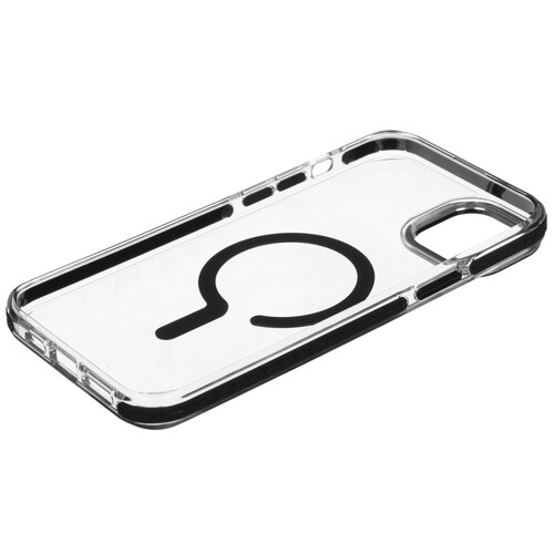 Купить Накладка  Aceline Costmo для Apple iPhone 15 Plus прозрачный/черный  9105887. Характеристики, отзывы и цены в Донецке