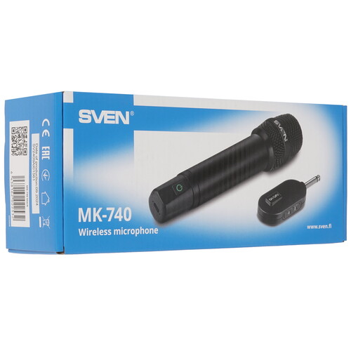 Купить Микрофон SVEN MK-740 черный  5624888. Характеристики, отзывы и цены в Донецке