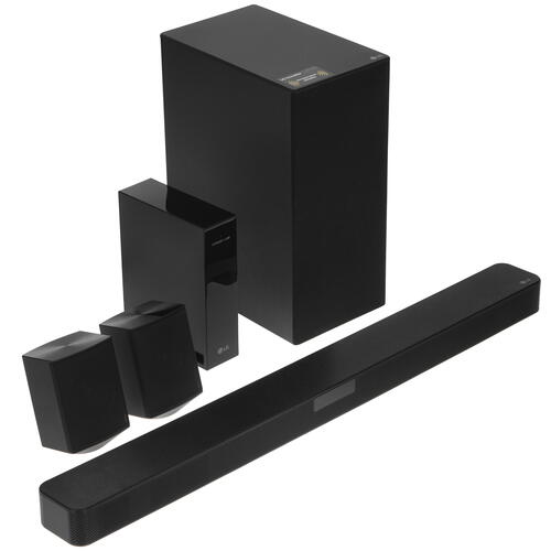 Купить Саундбар LG SN5R черный  5078386. Характеристики, отзывы и цены в Донецке