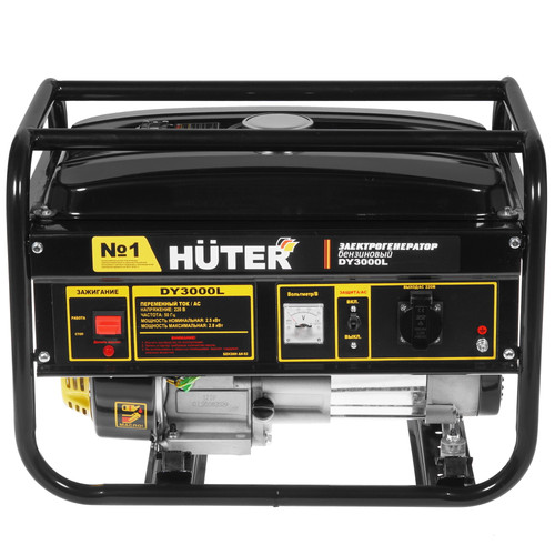 Купить Электрогенератор   бензиновый Huter DY3000L  1091786. Характеристики, отзывы и цены в Донецке
