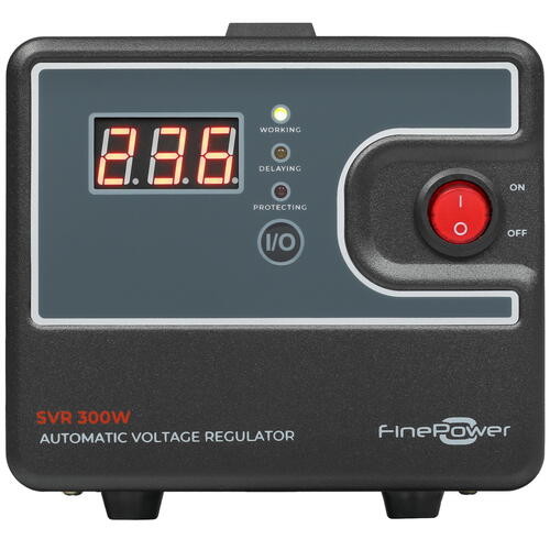 Купить Стабилизатор напряжения FinePower SVR 300W  5419939. Характеристики, отзывы и цены в Донецке