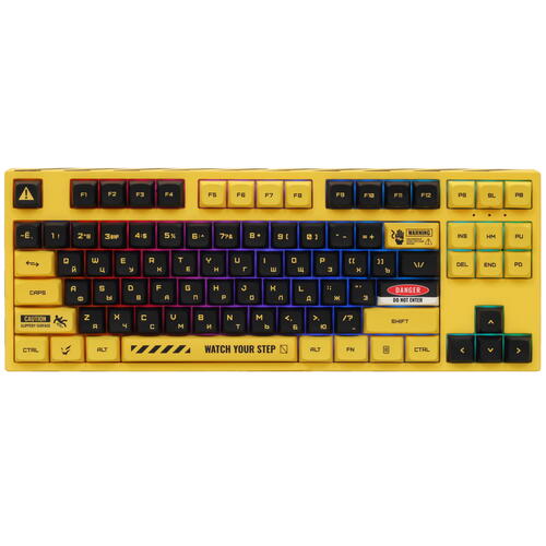 Купить Клавиатура проводная + беспроводная ARDOR GAMING Grader [AG-ZD-GR87GM-HS-G-Sub-Y]  5415964. Характеристики, отзывы и цены в Донецке