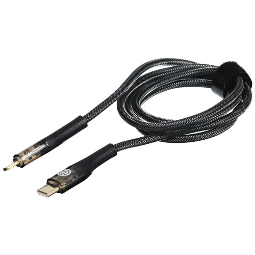 Купить Кабель круглый ВСЕГАЗИН Lightning 8-pin - USB Type-C черный 1 м  5482490. Характеристики, отзывы и цены в Донецке