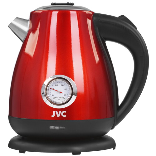 Купить Электрочайник JVC JK-KE1717 красный  5353552. Характеристики, отзывы и цены в Донецке