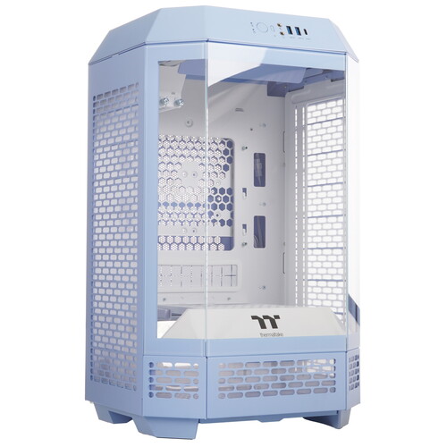 Купить Корпус Thermaltake The Tower 250 Hydrangea Blue  5603445. Характеристики, отзывы и цены в Донецке