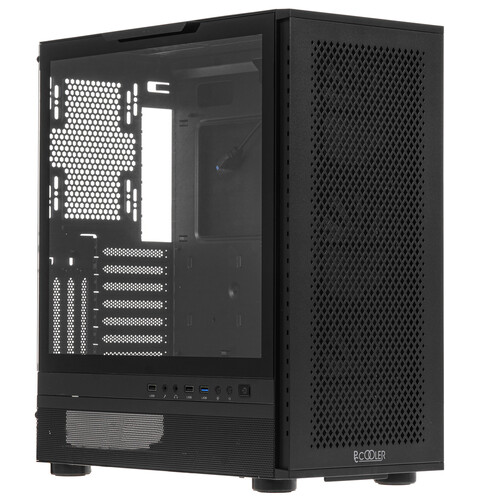 Купить Корпус PCCooler ME200 MESH BK [C3-A520BKP3-G] черный  5459025. Характеристики, отзывы и цены в Донецке