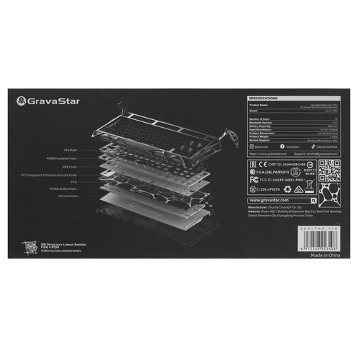 Купить Клавиатура  проводная + беспроводная GravaStar Mercury K1 Pro Yellow  9276737. Характеристики, отзывы и цены в Донецке