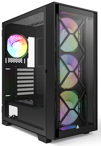 Купить Корпус MONTECH AIR 1000 PREMIUM  черный  4887459. Характеристики, отзывы и цены в Донецке