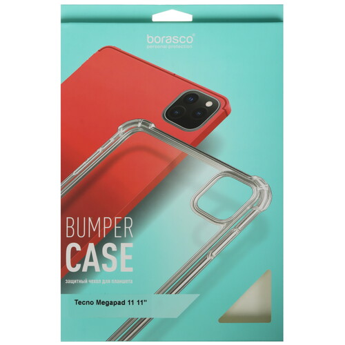Купить Накладка BoraSCO для Tecno Megapad 11 прозрачный  5630314. Характеристики, отзывы и цены в Донецке