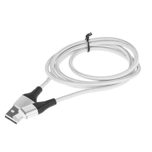 Купить Кабель круглый JETACCESS Lightning 8-pin - USB 2.0 Type-A белый 1 м  5617835. Характеристики, отзывы и цены в Донецке