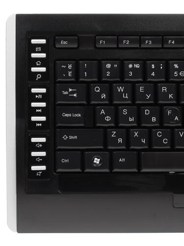 Купить Клавиатура+мышь беспроводная   A4Tech 9300F черный  0137806. Характеристики, отзывы и цены в Донецке