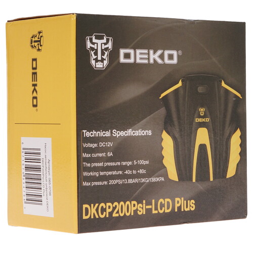 Купить Компрессор DEKO DKCP200Psi-LCD Plus  5331747. Характеристики, отзывы и цены в Донецке