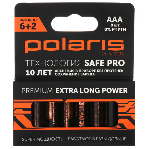 Купить Батарейка Polaris PB Premium AAA (LR03/FR03)  9252743. Характеристики, отзывы и цены в Донецке