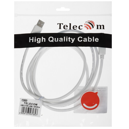 Купить Кабель Telecom USB 2.0 Type-A - USB 2.0 Type-B  5471459. Характеристики, отзывы и цены в Донецке