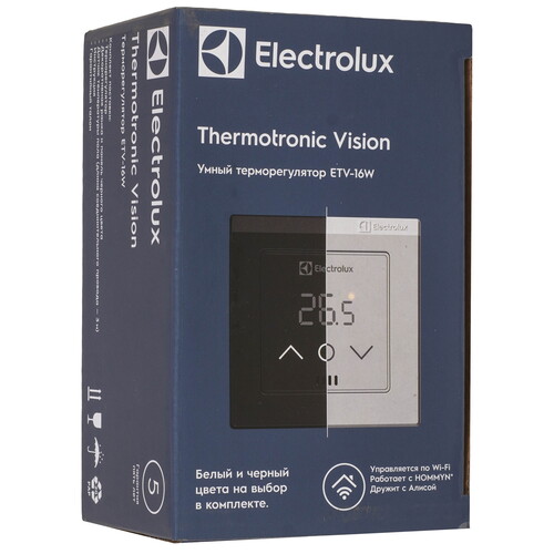 Купить Умный терморегулятор Electrolux ETV-16W  9132412. Характеристики, отзывы и цены в Донецке