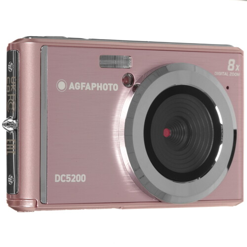 Купить Компактный фотоаппарат AgfaPhoto DC5200 розовый  5621566. Характеристики, отзывы и цены в Донецке